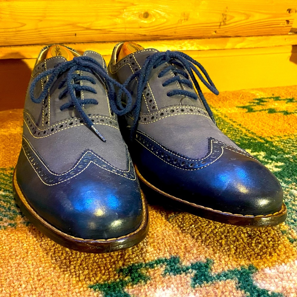 Blue Cole Haan Dress Shoes